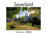 Sauerland (Wandkalender 2024, Kalender DIN A4 quer, Monatskalender im Querformat mit Kalendarium, Das perfekte Geschenk)