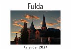 Fulda (Wandkalender 2024, Kalender DIN A4 quer, Monatskalender im Querformat mit Kalendarium, Das perfekte Geschenk)