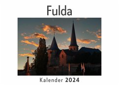 Fulda (Wandkalender 2024, Kalender DIN A4 quer, Monatskalender im Querformat mit Kalendarium, Das perfekte Geschenk) - Müller, Anna