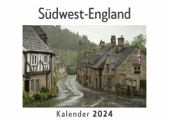 Südwest-England (Wandkalender 2024, Kalender DIN A4 quer, Monatskalender im Querformat mit Kalendarium, Das perfekte Geschenk) - Müller, Anna