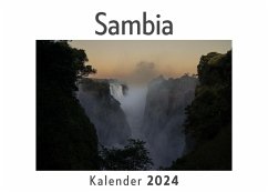 Sambia (Wandkalender 2024, Kalender DIN A4 quer, Monatskalender im Querformat mit Kalendarium, Das perfekte Geschenk) - Müller, Anna