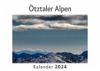 Ötztaler Alpen (Wandkalender 2024, Kalender DIN A4 quer, Monatskalender im Querformat mit Kalendarium, Das perfekte Geschenk)