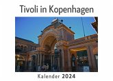 Tivoli in Kopenhagen (Wandkalender 2024, Kalender DIN A4 quer, Monatskalender im Querformat mit Kalendarium, Das perfekte Geschenk)