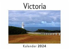 Victoria (Wandkalender 2024, Kalender DIN A4 quer, Monatskalender im Querformat mit Kalendarium, Das perfekte Geschenk) - Müller, Anna