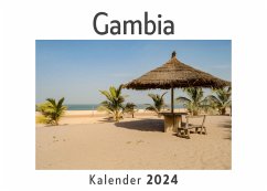 Gambia (Wandkalender 2024, Kalender DIN A4 quer, Monatskalender im Querformat mit Kalendarium, Das perfekte Geschenk) - Müller, Anna