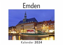 Emden (Wandkalender 2024, Kalender DIN A4 quer, Monatskalender im Querformat mit Kalendarium, Das perfekte Geschenk) - Müller, Anna