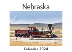 Cover Nebraska (Wandkalender 2024, Kalender DIN A4 quer, Monatskalender im Querformat mit Kalendarium, Das perfekte Geschenk)