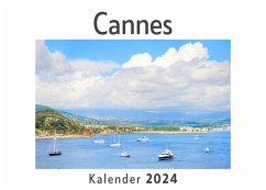 Cannes (Wandkalender 2024, Kalender DIN A4 quer, Monatskalender im Querformat mit Kalendarium, Das perfekte Geschenk) - Müller, Anna