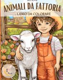 Animali della fattoria Libro da colorare