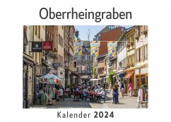 Oberrheingraben (Wandkalender 2024, Kalender DIN A4 quer, Monatskalender im Querformat mit Kalendarium, Das perfekte Geschenk) - Müller, Anna