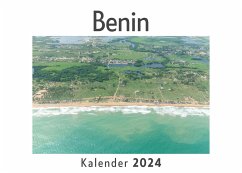 Cover Benin (Wandkalender 2024, Kalender DIN A4 quer, Monatskalender im Querformat mit Kalendarium, Das perfekte Geschenk)