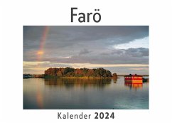 Farö (Wandkalender 2024, Kalender DIN A4 quer, Monatskalender im Querformat mit Kalendarium, Das perfekte Geschenk) - Müller, Anna