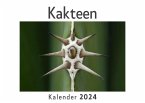 Kakteen (Wandkalender 2024, Kalender DIN A4 quer, Monatskalender im Querformat mit Kalendarium, Das perfekte Geschenk)