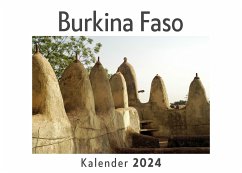 Cover Burkina Faso (Wandkalender 2024, Kalender DIN A4 quer, Monatskalender im Querformat mit Kalendarium, Das perfekte Geschenk)