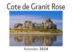 Cote de Granit Rose (Wandkalender 2024, Kalender DIN A4 quer, Monatskalender im Querformat mit Kalendarium, Das perfekte Geschenk) - Müller, Anna