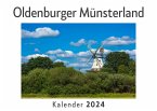Oldenburger Münsterland (Wandkalender 2024, Kalender DIN A4 quer, Monatskalender im Querformat mit Kalendarium, Das perfekte Geschenk)