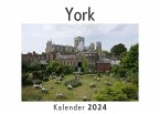 York (Wandkalender 2024, Kalender DIN A4 quer, Monatskalender im Querformat mit Kalendarium, Das perfekte Geschenk)