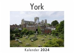 York (Wandkalender 2024, Kalender DIN A4 quer, Monatskalender im Querformat mit Kalendarium, Das perfekte Geschenk) - Müller, Anna