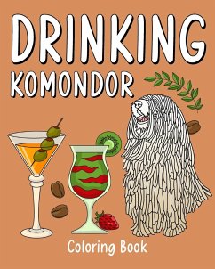 Drinking Komondor Coloring Book - Paperland