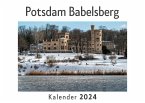 Potsdam Babelsberg (Wandkalender 2024, Kalender DIN A4 quer, Monatskalender im Querformat mit Kalendarium, Das perfekte Geschenk)