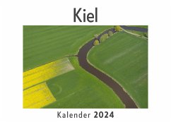 Cover Kiel (Wandkalender 2024, Kalender DIN A4 quer, Monatskalender im Querformat mit Kalendarium, Das perfekte Geschenk)