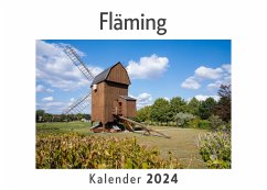 Fläming (Wandkalender 2024, Kalender DIN A4 quer, Monatskalender im Querformat mit Kalendarium, Das perfekte Geschenk) - Müller, Anna