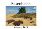 Besenheide (Wandkalender 2024, Kalender DIN A4 quer, Monatskalender im Querformat mit Kalendarium, Das perfekte Geschenk)