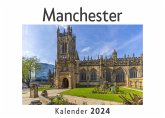 Manchester (Wandkalender 2024, Kalender DIN A4 quer, Monatskalender im Querformat mit Kalendarium, Das perfekte Geschenk)