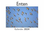 Enten (Wandkalender 2024, Kalender DIN A4 quer, Monatskalender im Querformat mit Kalendarium, Das perfekte Geschenk)