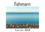 Fehmarn (Wandkalender 2024, Kalender DIN A4 quer, Monatskalender im Querformat mit Kalendarium, Das perfekte Geschenk)