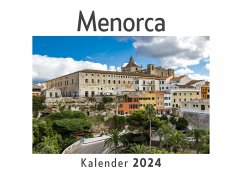 Menorca (Wandkalender 2024, Kalender DIN A4 quer, Monatskalender im Querformat mit Kalendarium, Das perfekte Geschenk) - Müller, Anna