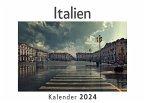 Italien (Wandkalender 2024, Kalender DIN A4 quer, Monatskalender im Querformat mit Kalendarium, Das perfekte Geschenk)