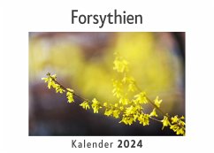 Forsythien (Wandkalender 2024, Kalender DIN A4 quer, Monatskalender im Querformat mit Kalendarium, Das perfekte Geschenk) - Müller, Anna