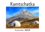 Kamtschatka (Wandkalender 2024, Kalender DIN A4 quer, Monatskalender im Querformat mit Kalendarium, Das perfekte Geschenk)