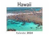 Hawaii (Wandkalender 2024, Kalender DIN A4 quer, Monatskalender im Querformat mit Kalendarium, Das perfekte Geschenk)