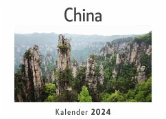 China (Wandkalender 2024, Kalender DIN A4 quer, Monatskalender im Querformat mit Kalendarium, Das perfekte Geschenk) - Müller, Anna