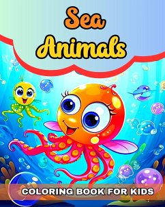 Sea Animals Coloring Book for Kids - Peay, Regina