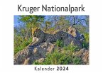 Kruger Nationalpark (Wandkalender 2024, Kalender DIN A4 quer, Monatskalender im Querformat mit Kalendarium, Das perfekte Geschenk)