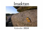 Insekten (Wandkalender 2024, Kalender DIN A4 quer, Monatskalender im Querformat mit Kalendarium, Das perfekte Geschenk)