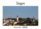 Siegen (Wandkalender 2024, Kalender DIN A4 quer, Monatskalender im Querformat mit Kalendarium, Das perfekte Geschenk)