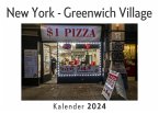 New York - Greenwich Village (Wandkalender 2024, Kalender DIN A4 quer, Monatskalender im Querformat mit Kalendarium, Das perfekte Geschenk)