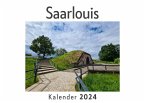 Saarlouis (Wandkalender 2024, Kalender DIN A4 quer, Monatskalender im Querformat mit Kalendarium, Das perfekte Geschenk)