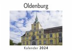 Oldenburg (Wandkalender 2024, Kalender DIN A4 quer, Monatskalender im Querformat mit Kalendarium, Das perfekte Geschenk)