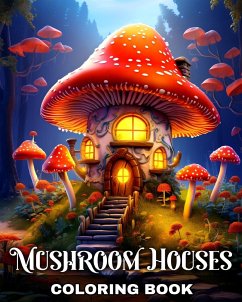 Mushroom Houses Coloring Book - Peay, Regina