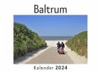 Baltrum (Wandkalender 2024, Kalender DIN A4 quer, Monatskalender im Querformat mit Kalendarium, Das perfekte Geschenk)
