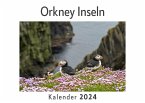 Orkney Inseln (Wandkalender 2024, Kalender DIN A4 quer, Monatskalender im Querformat mit Kalendarium, Das perfekte Geschenk)