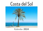 Costa del Sol (Wandkalender 2024, Kalender DIN A4 quer, Monatskalender im Querformat mit Kalendarium, Das perfekte Geschenk)