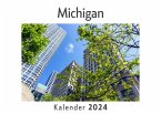 Michigan (Wandkalender 2024, Kalender DIN A4 quer, Monatskalender im Querformat mit Kalendarium, Das perfekte Geschenk)