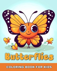 Butterflies Coloring Book for Kids - Peay, Regina