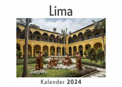 Cover Lima (Wandkalender 2024, Kalender DIN A4 quer, Monatskalender im Querformat mit Kalendarium, Das perfekte Geschenk)